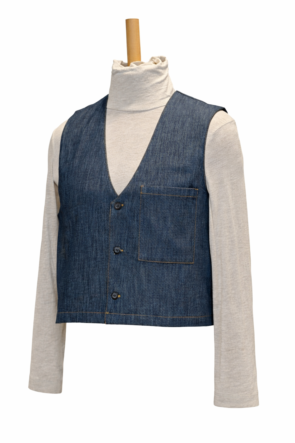 Väst - denim