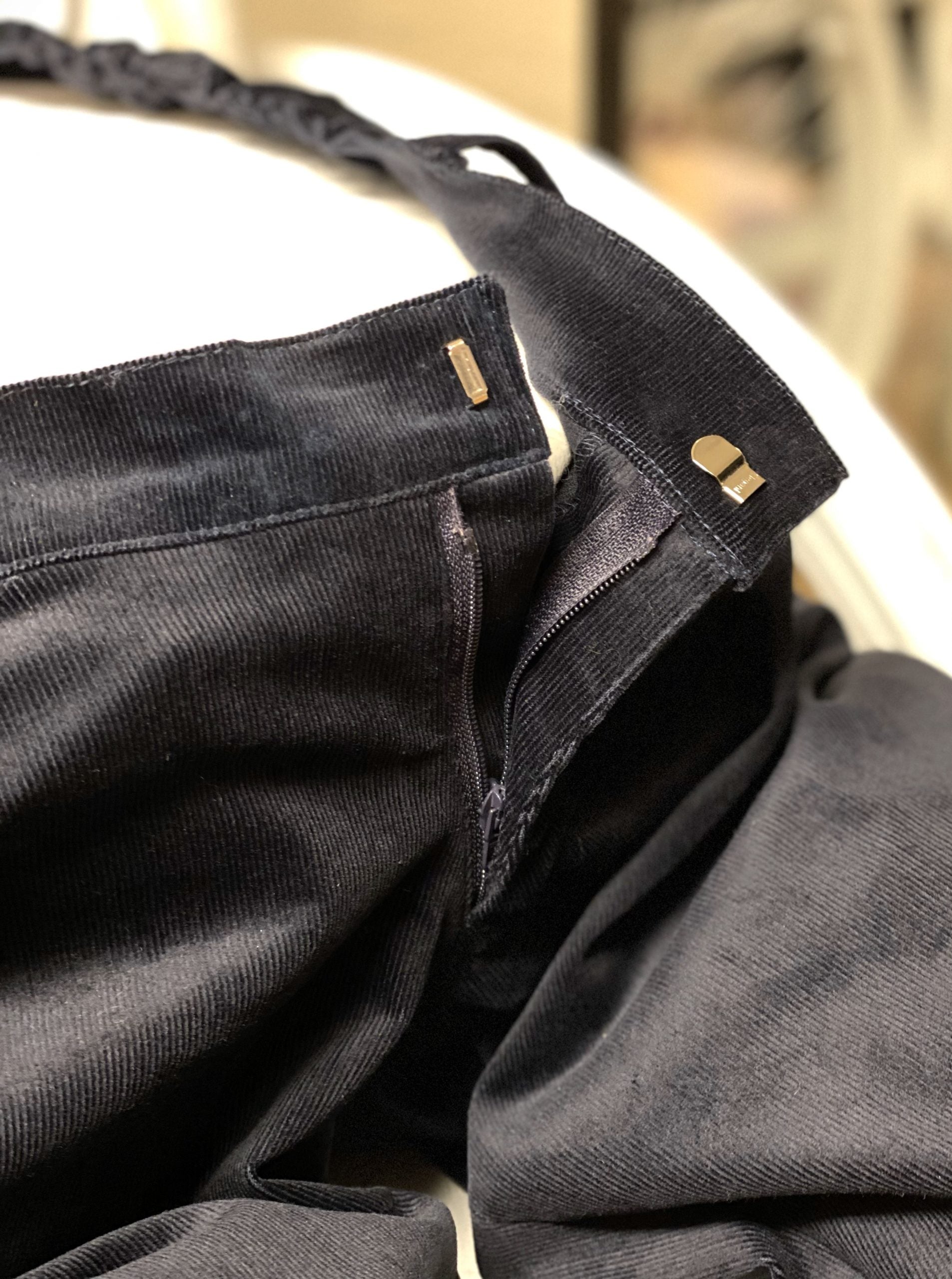 BASIC - mörkblå manchester