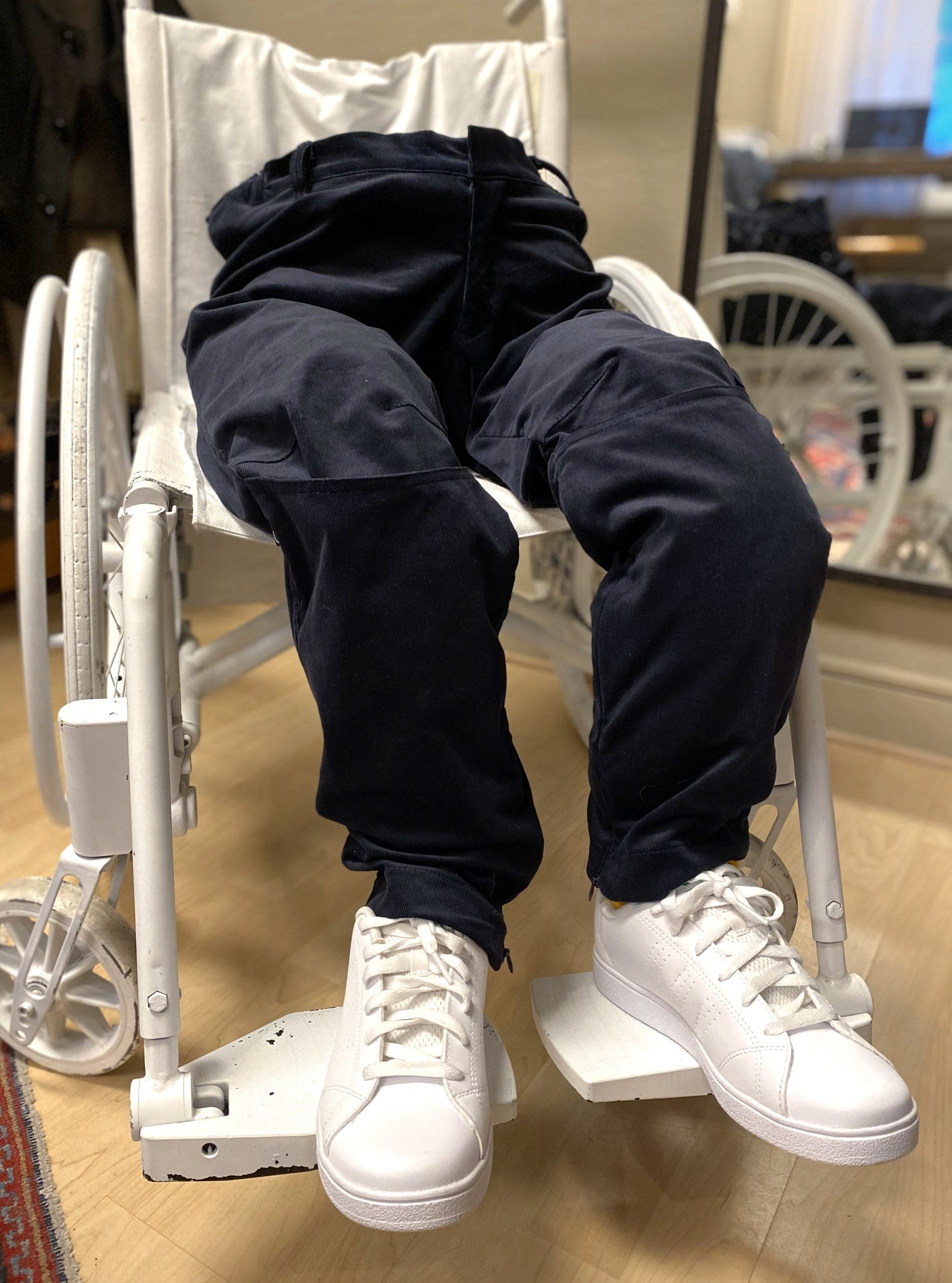 BASIC - mörkblå manchester